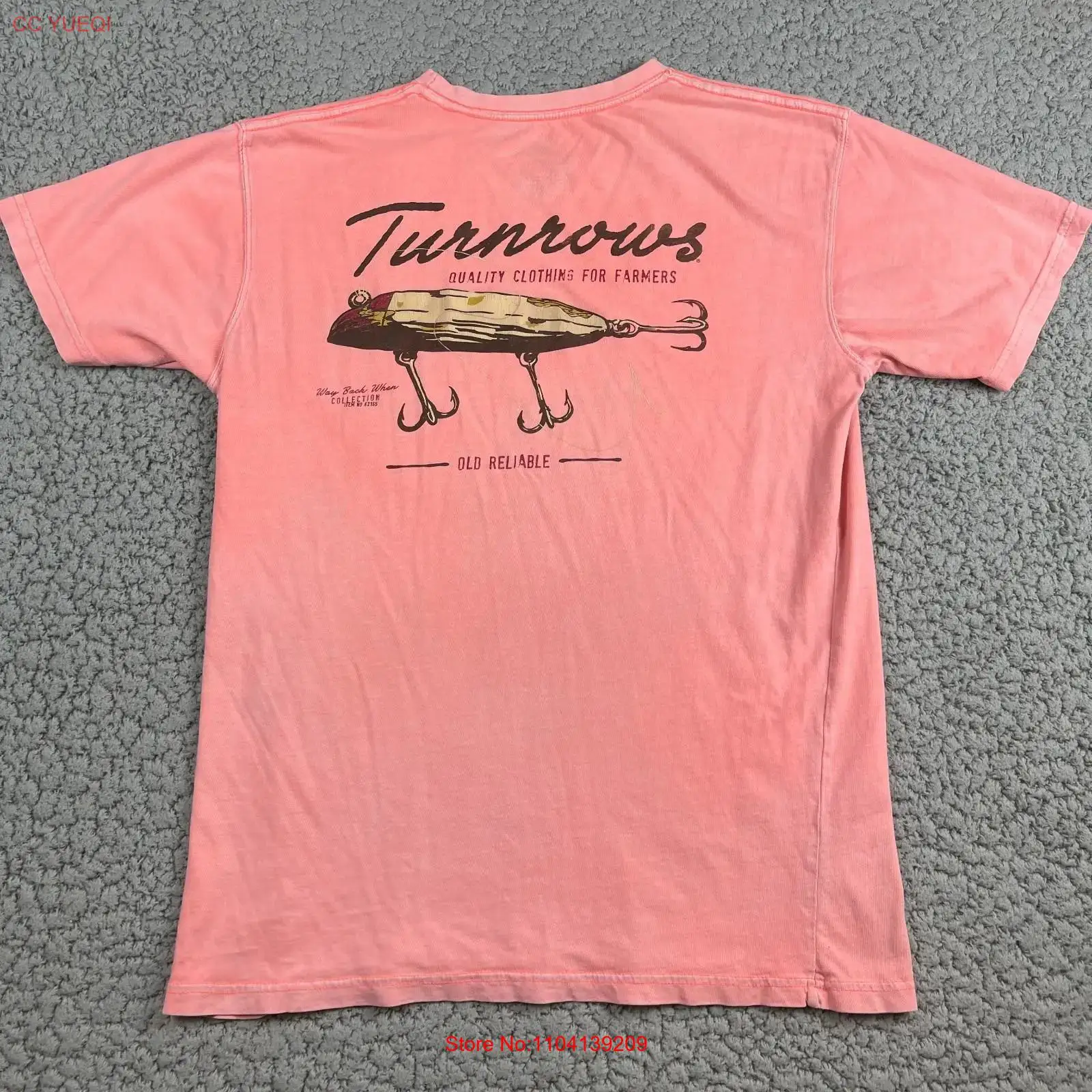 Fishing Equipment In China - Turnrows Farm Equipment Pocket T-Shirt für
