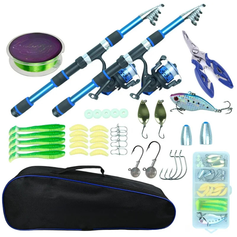 Fishing Equipment Europe - BRAVMACK Angelruten- und Rollen-Kombination mit multifunktionaler
