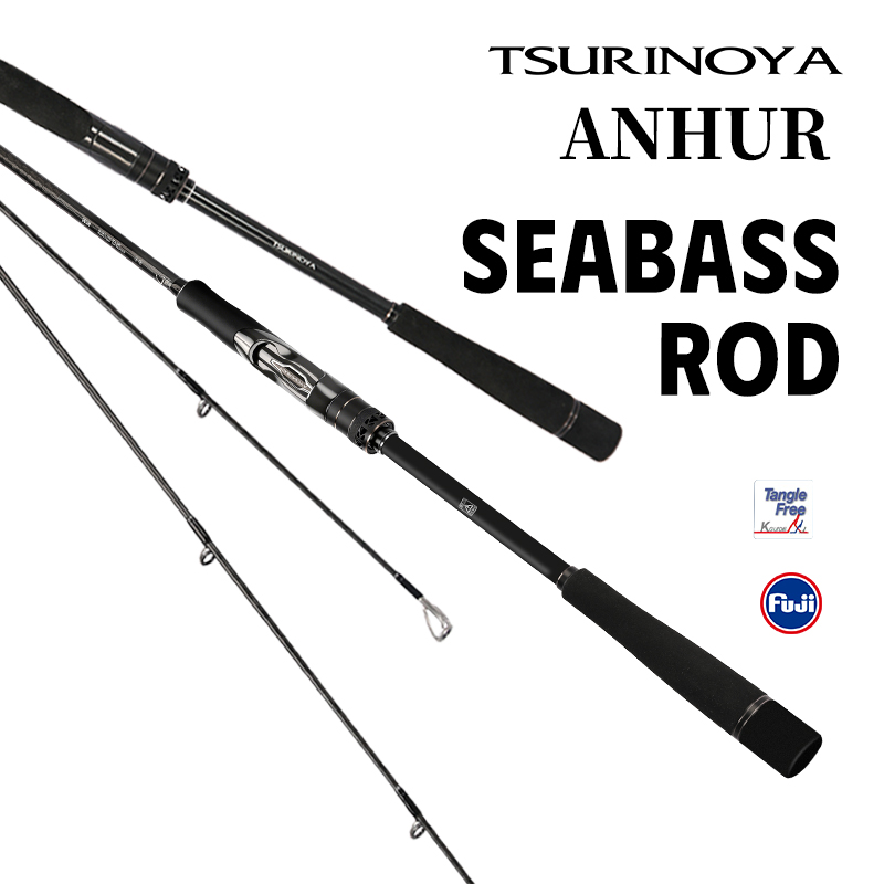 Surf Fishing Equipment - TSURINOYA Seebarsch-Rute ANHUR 2,4m 2,59m 2,7m