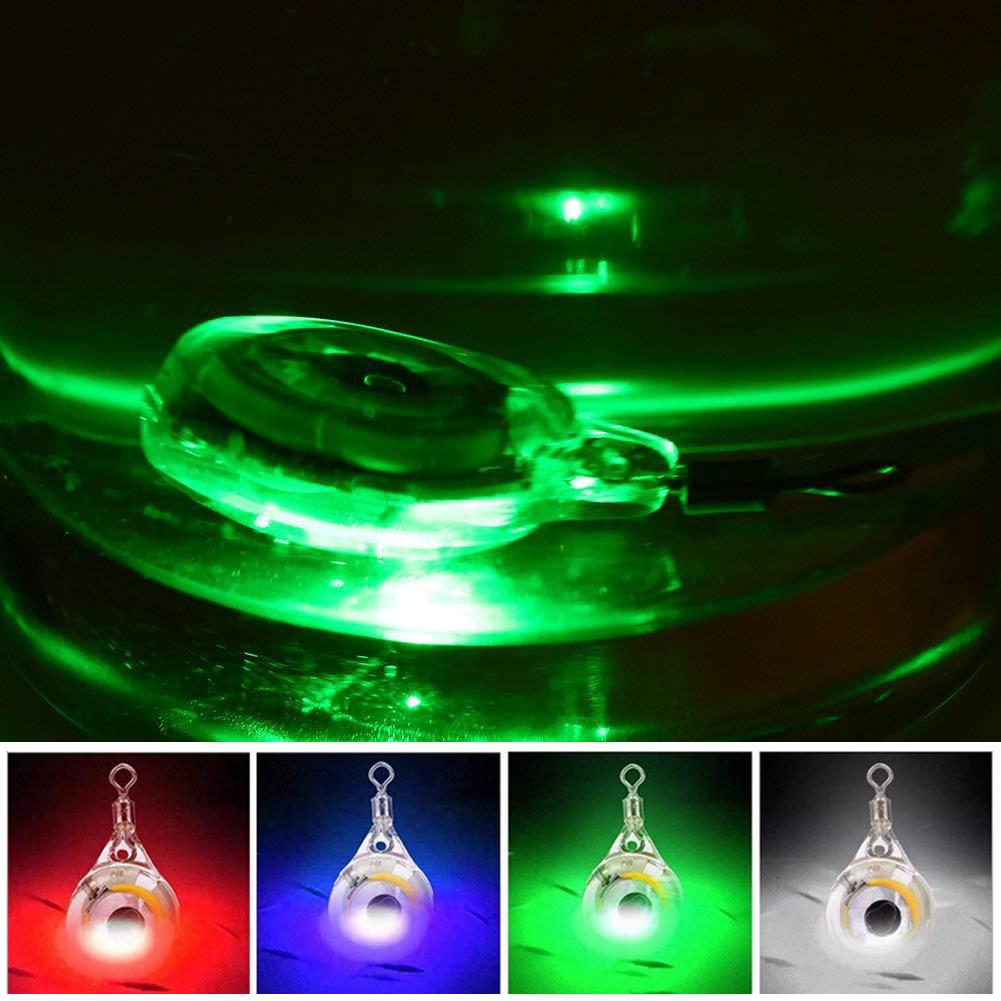 Fishing Equipment In China - 10 Stück LED Fisch-Anlocklicht Mini Tiefsee-Unterwasser-Augenform-Angellampe