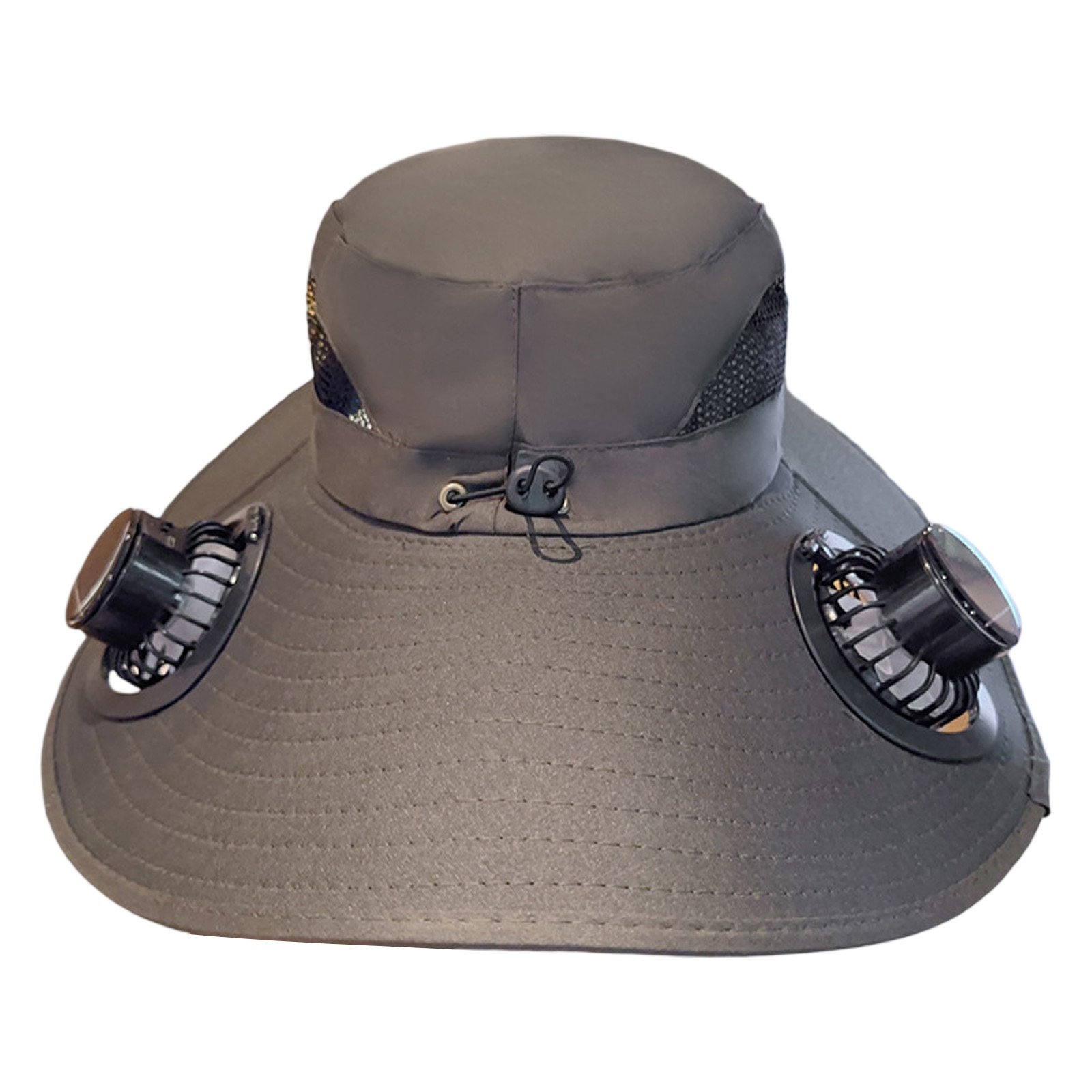 Fishing Equipment In China - Mit Solarventilator ausgestatteter Sommerhut mit breiter