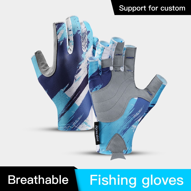 Fishing Equipment In China - Angelhandschuhe für Herren und Damen, Halbfinger,