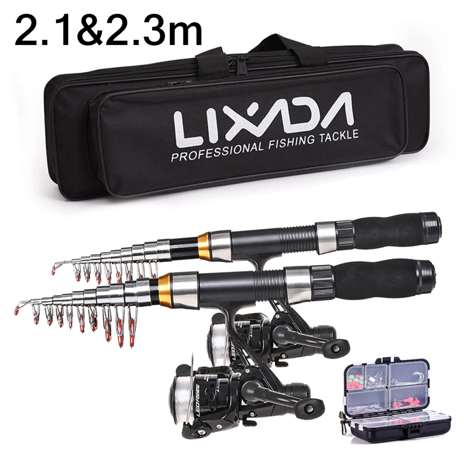 Fishing Equipment Europe - Lixada 2,1 m 2,3 m Teleskop
