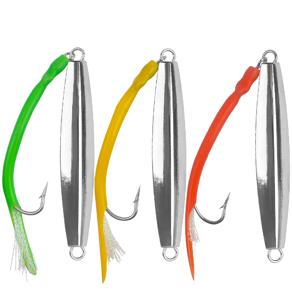 Surf Fishing Equipment - 3 stücke Diamant Jigs Salzwasser Angeln