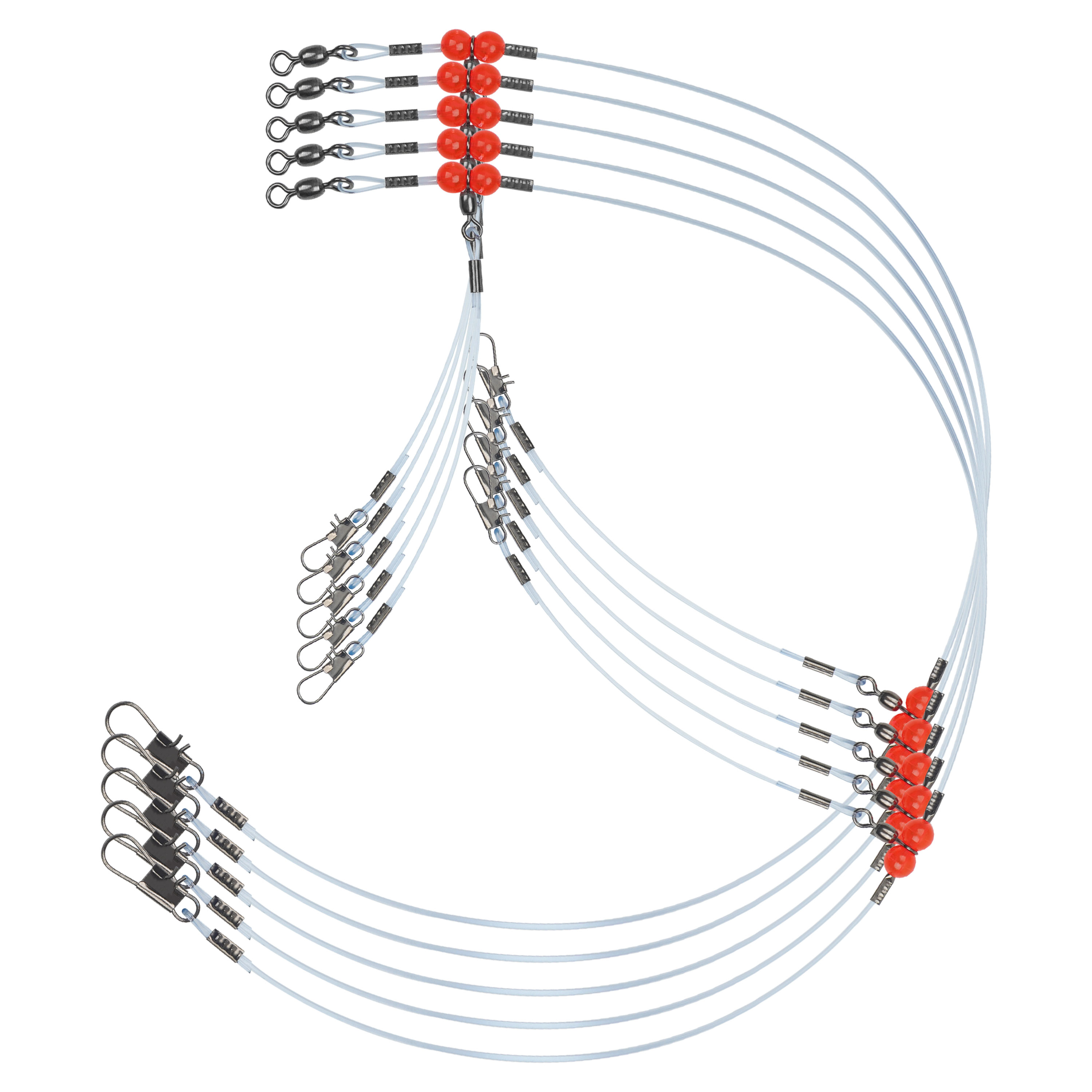 12 Stück Nylon-Angelführer mit – Surf Fishing Equipment Bewertung und Preis