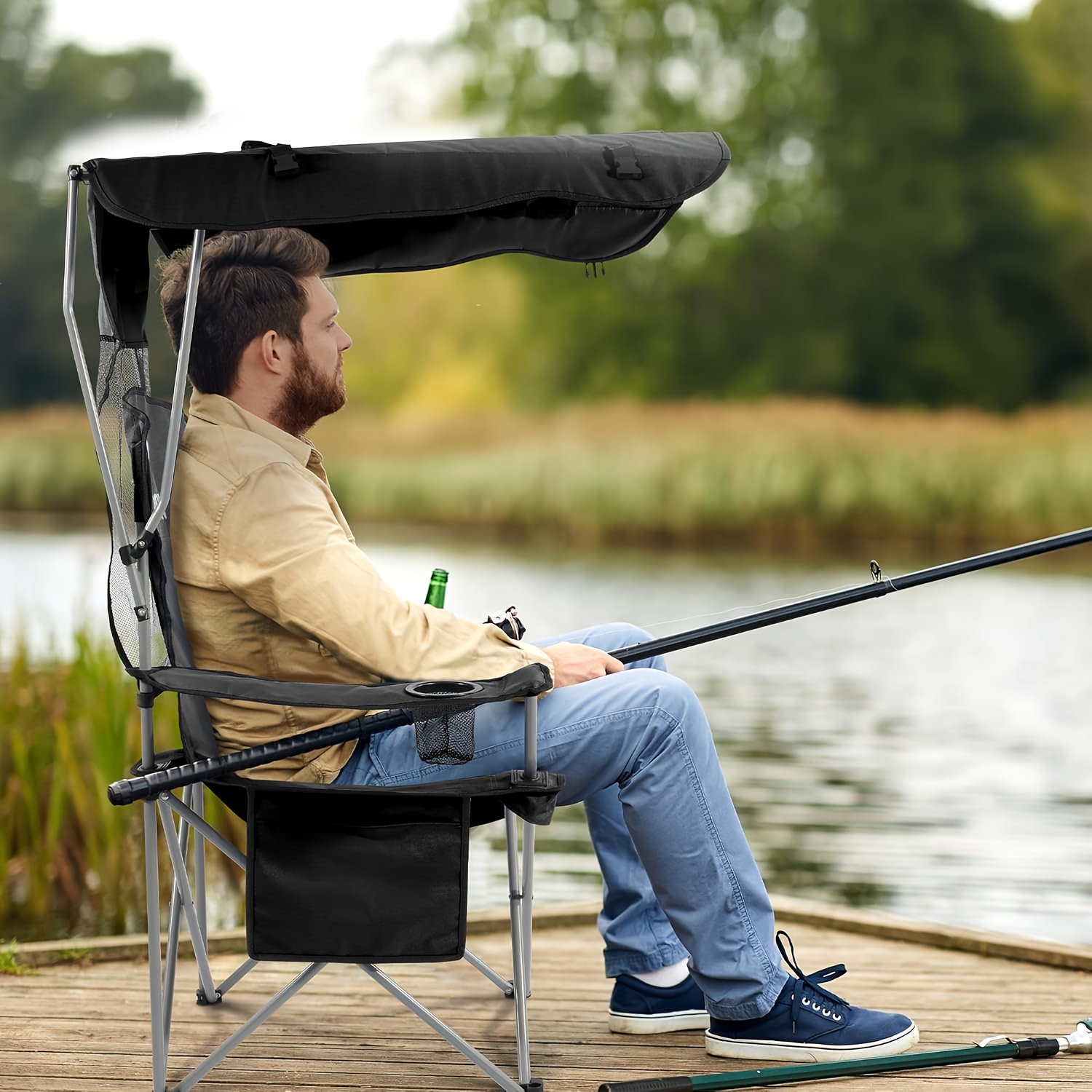 Campingstühle mit Sonnenschutz – Fishing Equipment In China Bewertung und Preis