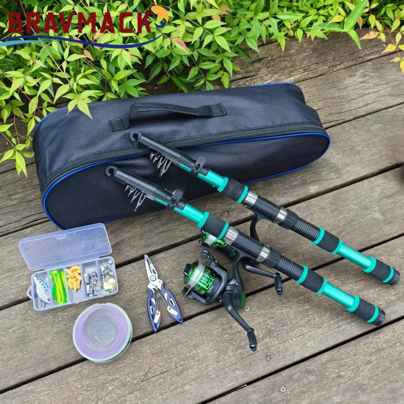 BRAVMACK Angelruten- und Rolle – Fishing Equipment Europe Bewertung und Preis