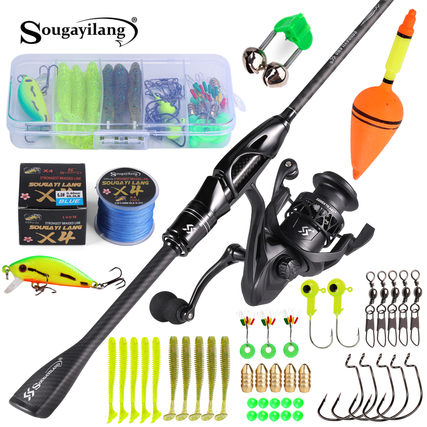 Sougayilang Angelruten- und Ro – Fishing Equipment Europe Bewertung und Preis