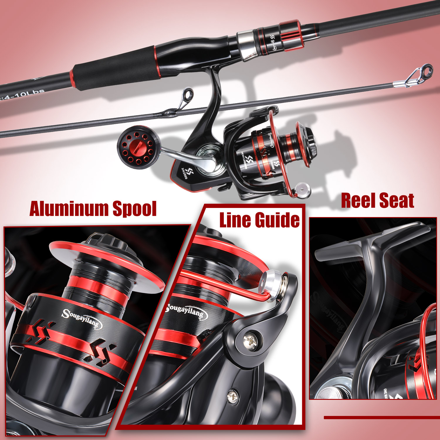 Sougayilang Angelruten- und Ro – Fishing Equipment Europe Bewertung und Preis