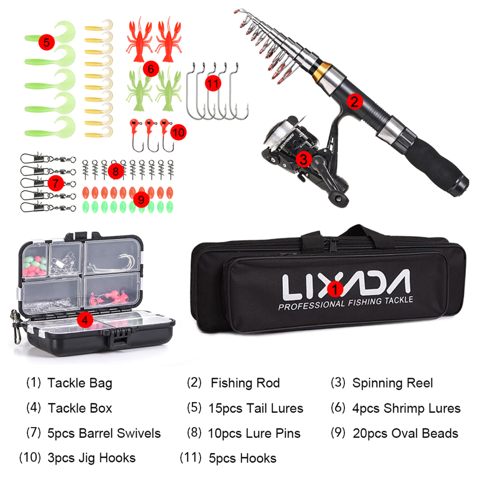 Lixada 2,1 m 2,3 m Teleskop An – Fishing Equipment Europe Bewertung und Preis