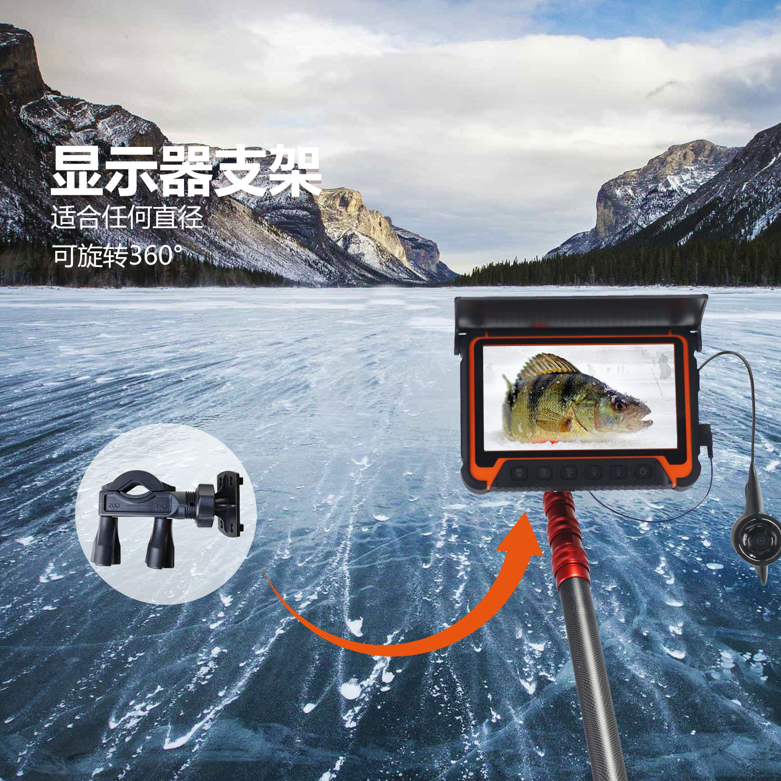 5-Zoll-IPS-Bildschirm Unterwas – Fish Finder Bewertung und Preis