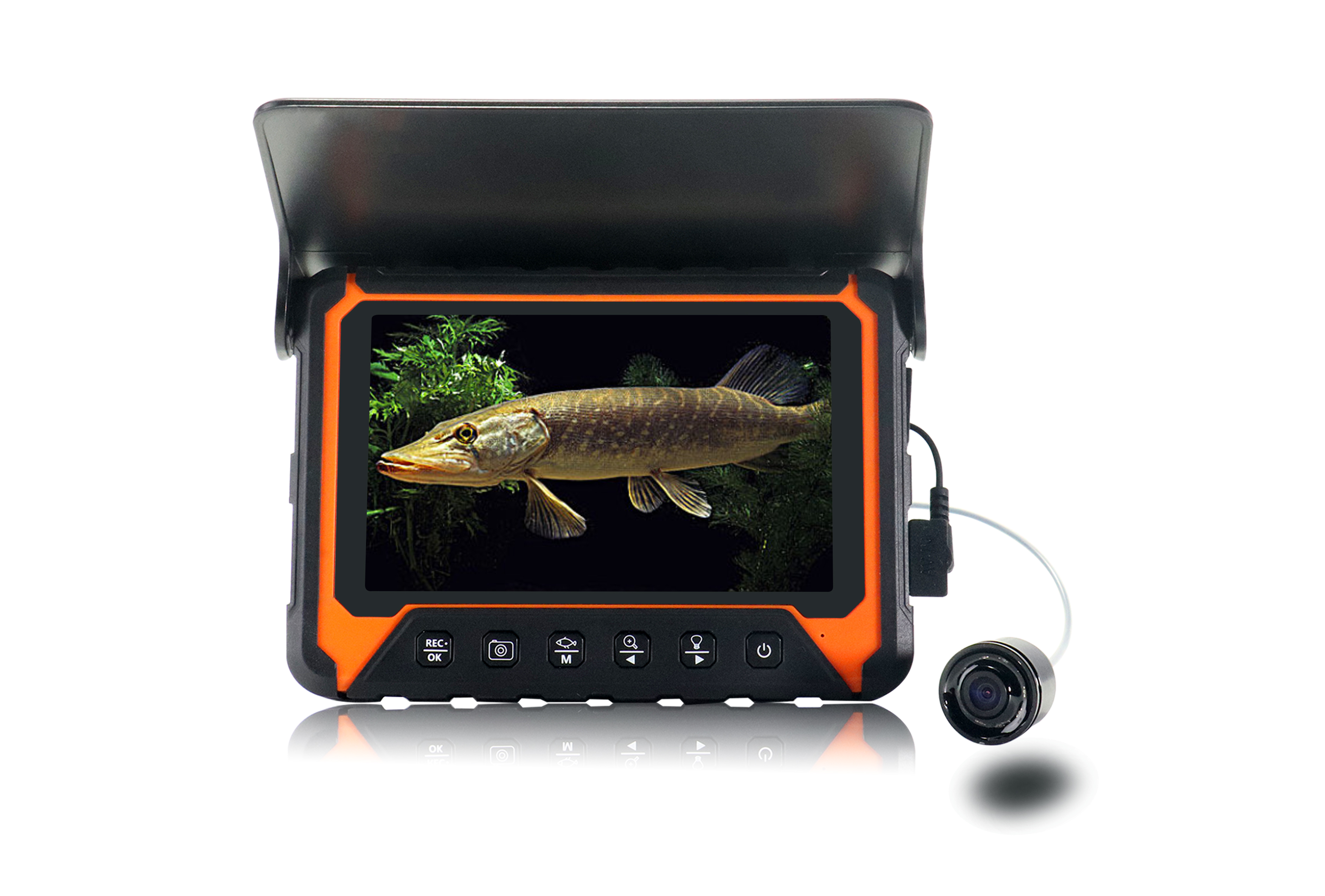 5-Zoll-IPS-Bildschirm Unterwas – Fish Finder Bewertung und Preis