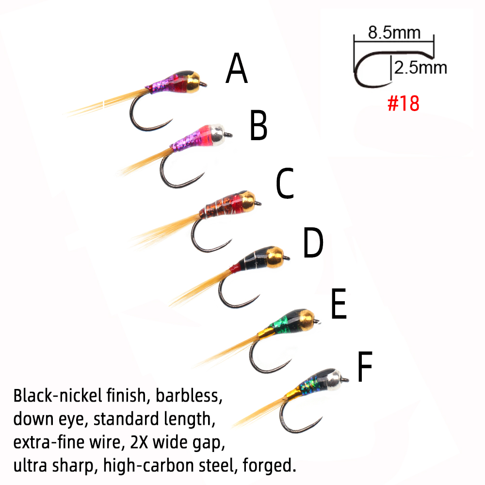 6 Stück Perdigon Nymphe oder E – Fishing Equipment Europe Bewertung und Preis