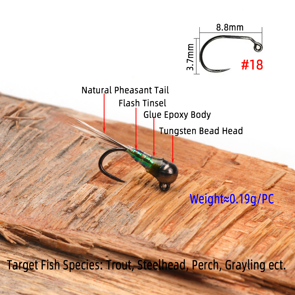 6 Stück Perdigon Nymphe oder E – Fishing Equipment Europe Bewertung und Preis