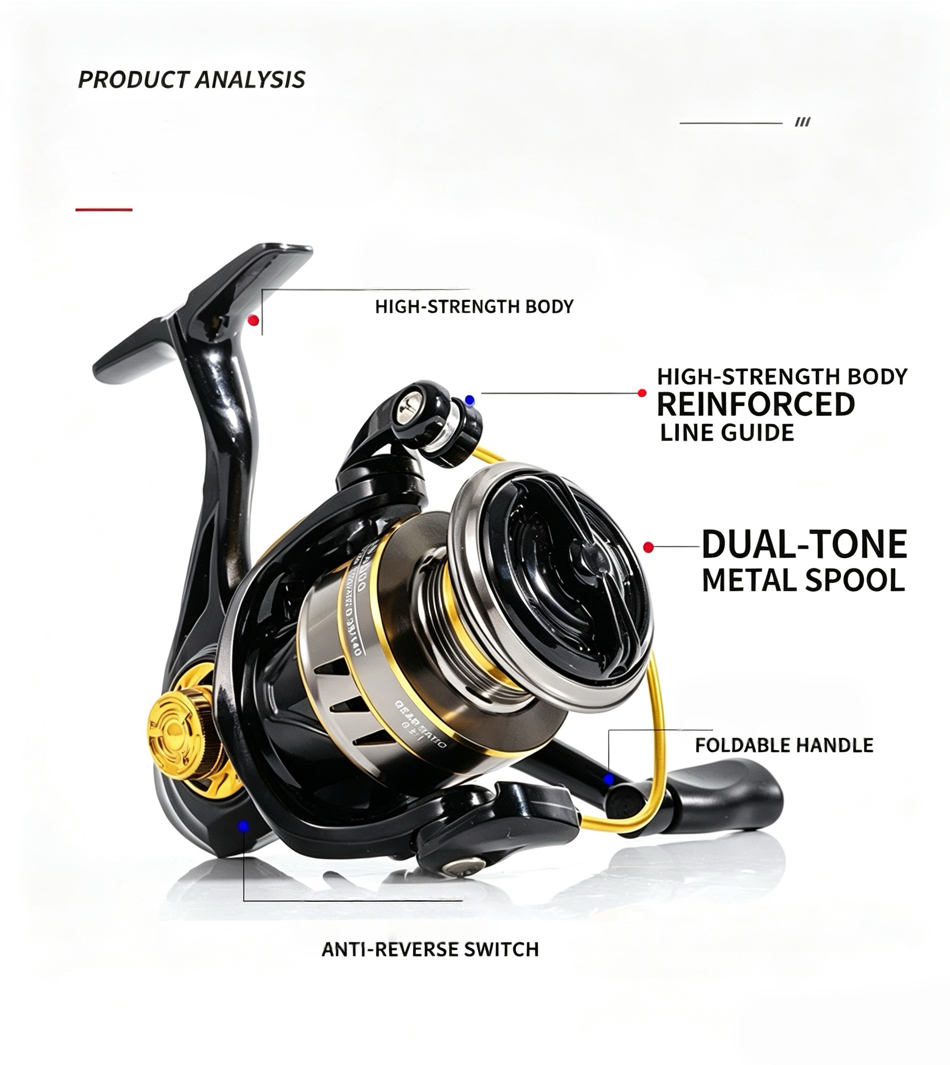 Vollmetall-Spinnrolle, Univers – Spinning Reel Bewertung und Preis