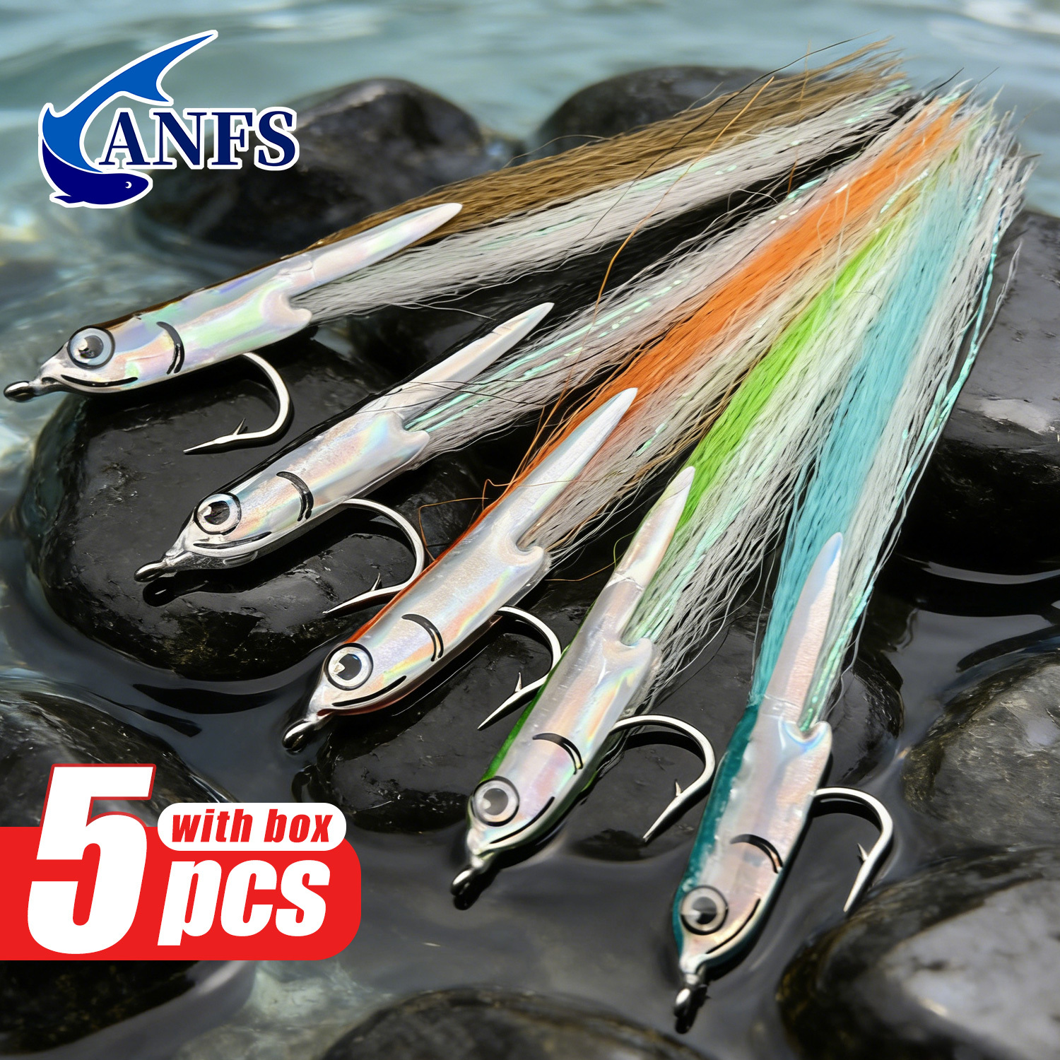 ANFS Neue 5er-Pack Surf Candy  – Surf Fishing Equipment Bewertung und Preis