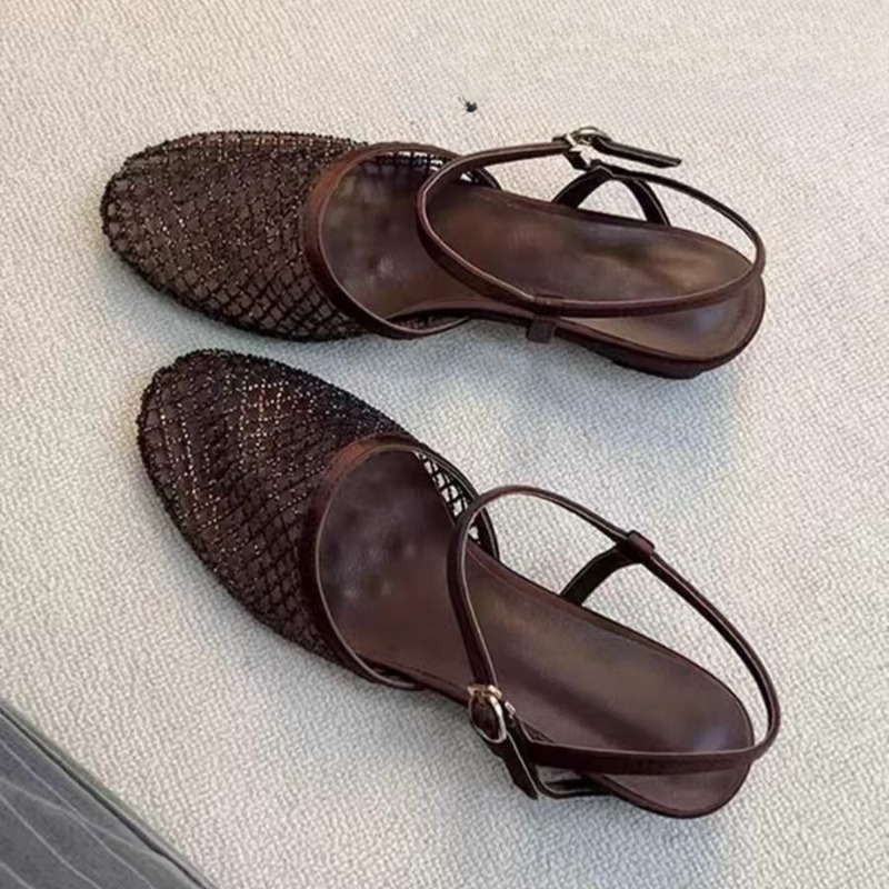 Französische Strass-Sandalen m – Fishing Net Bewertung und Preis